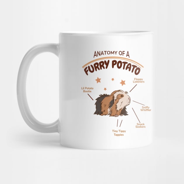 Anatomy Of A Furry Potato Guinea Pig Lover by Artmoo